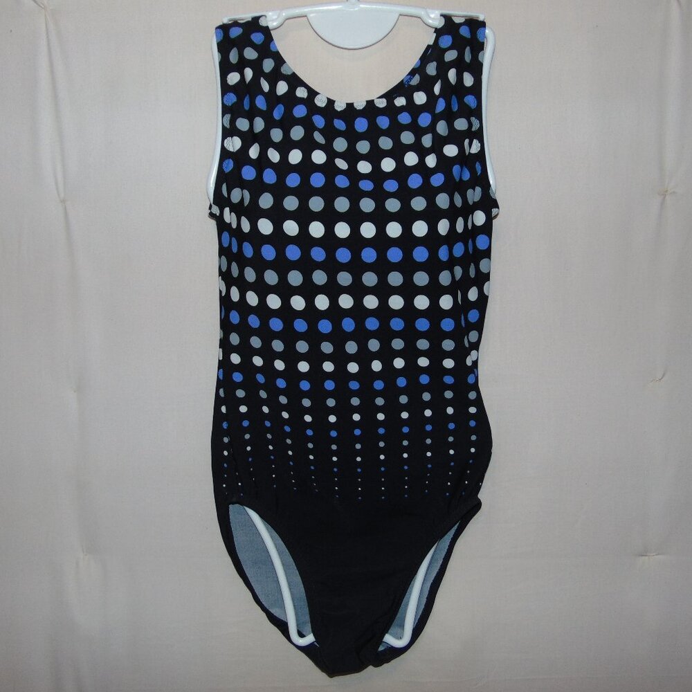 Pokadot Blue Leotard